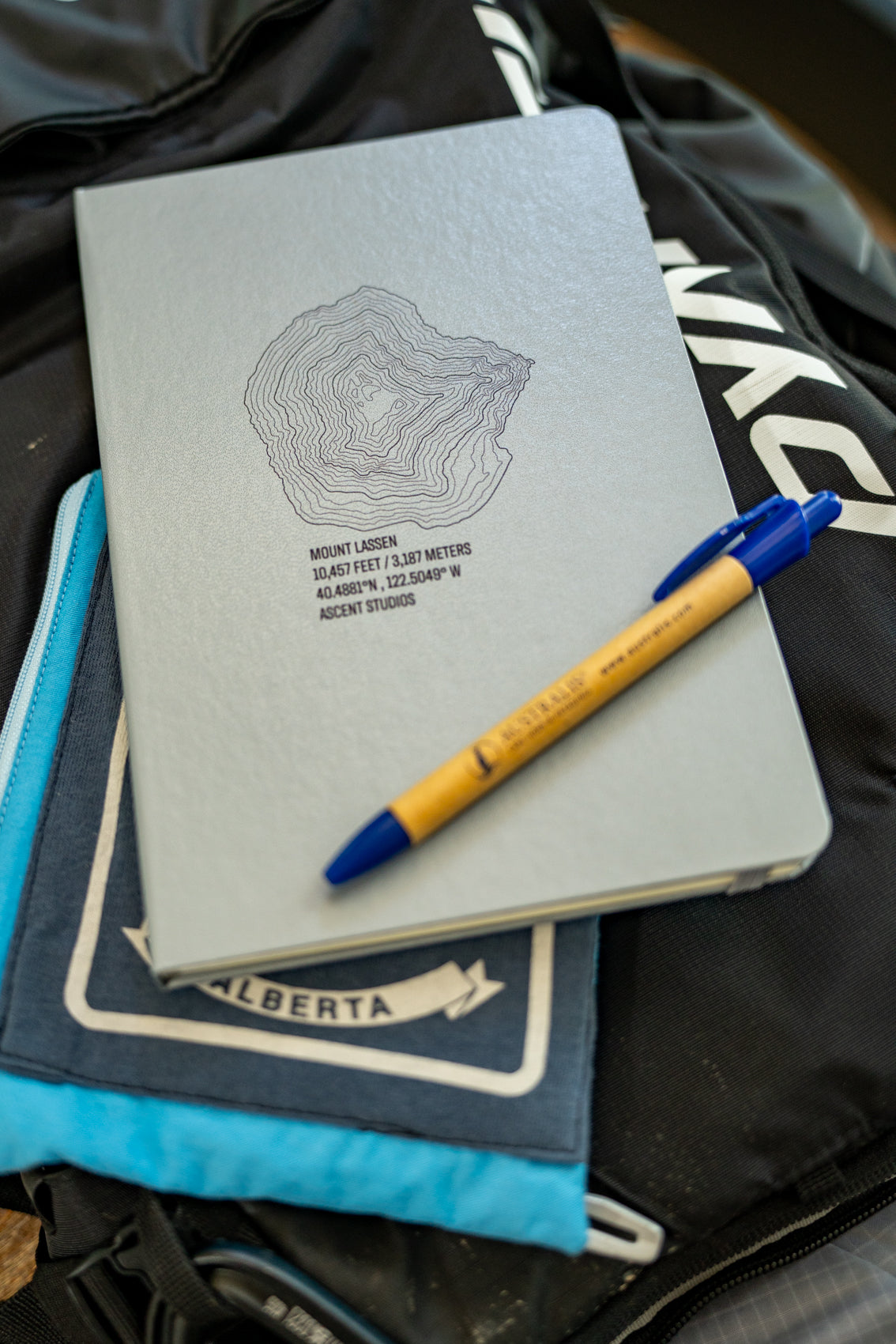 Mount Lassen Topo Notebook