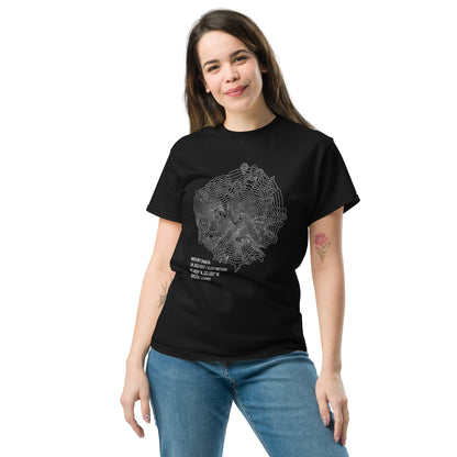 Mount Shasta Topo T-Shirt Dark Colors