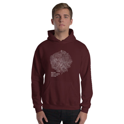 Mount Shasta Topo Hoodie