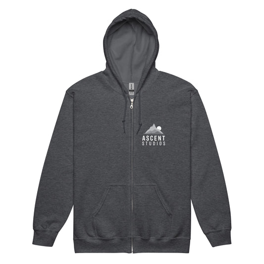 Mount Shasta Topo Zip Hoodie