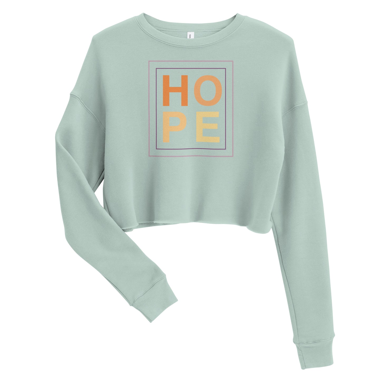 Hope Women's Crop Sweatshirt